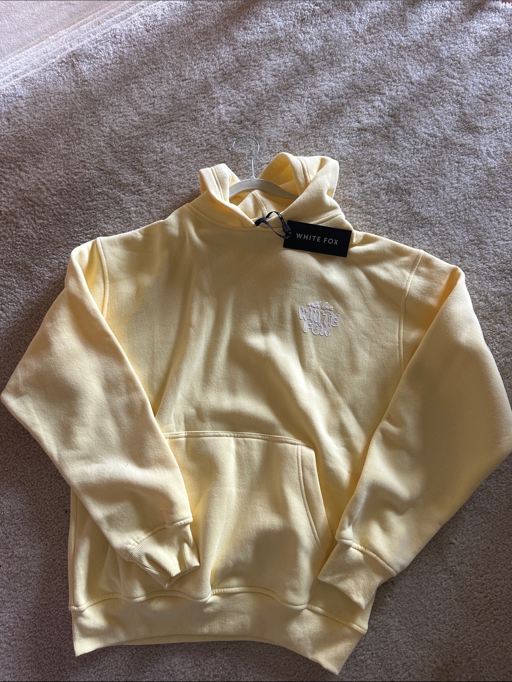 Women’s Yellow Hoodie Sweatshirt